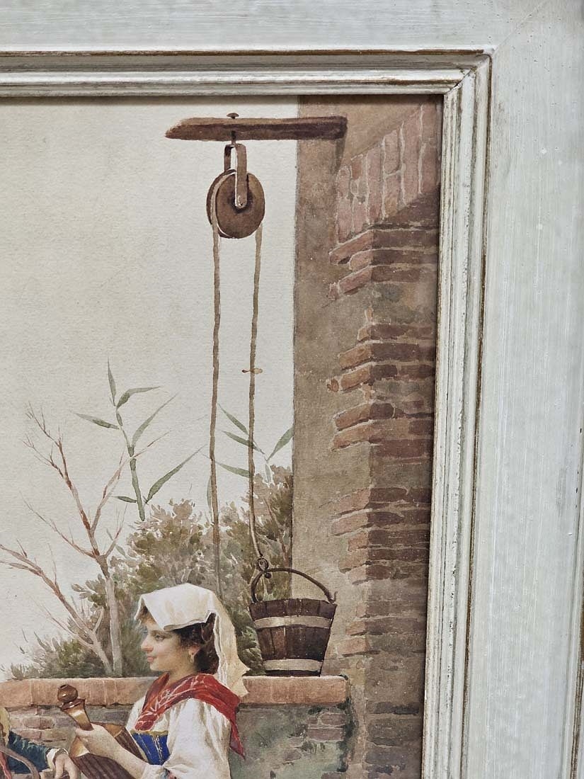 Artwork by Filippo Indoni, Oil On Board Painting, Made of Oil On Board