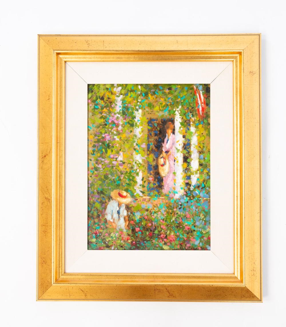 Artwork by Deborah Cotrone, SUMMER JOY, Made of Oil On Board