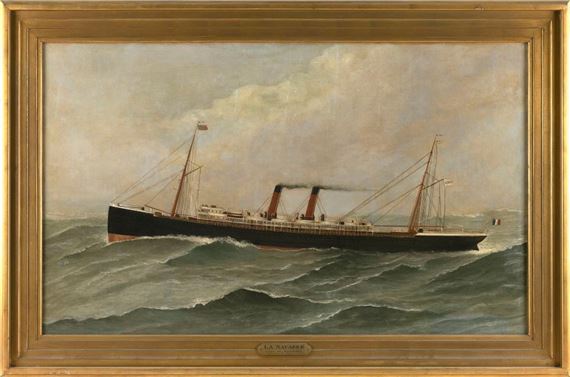 Portrait of La Navarre - Antonio Jacobsen