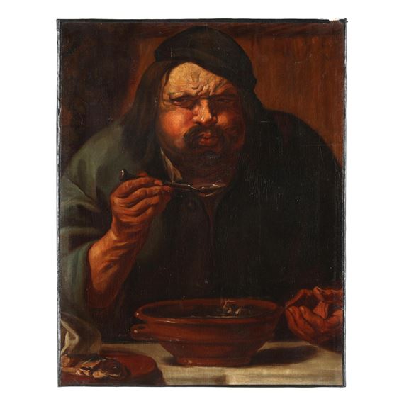 Detail from Fable of the Satyr and the Peasant - Jacob Jordaens