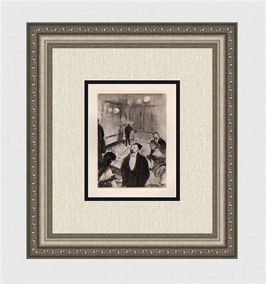 Le Foyer by Edgar Degas, 1938
