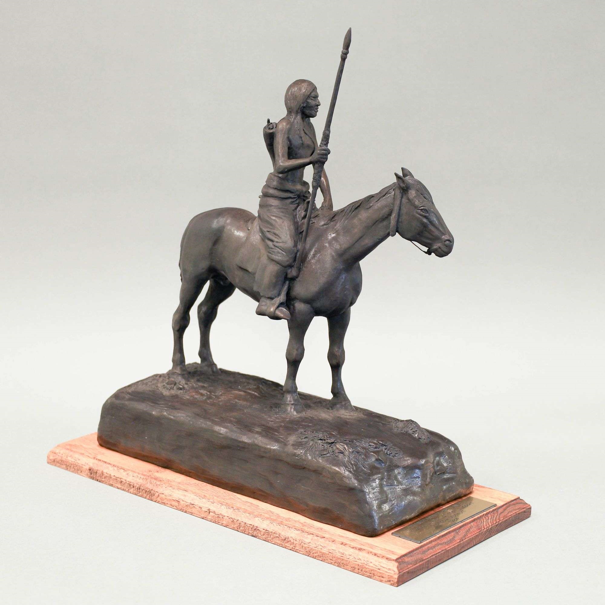 Gerald Tailfeathers | MOUNTED RIDER (1969) | MutualArt
