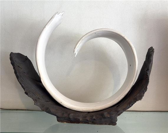 Wave Form Sculpture by Glenda Hoy