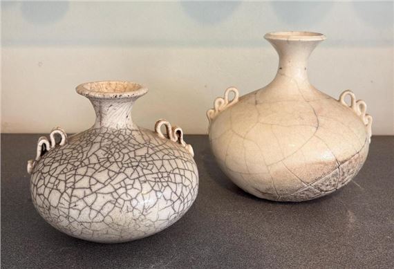 Twin Handle Vases (2 - Glenda Hoy