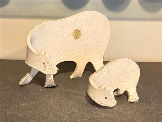 Polar Bears (2 by Glenda Hoy