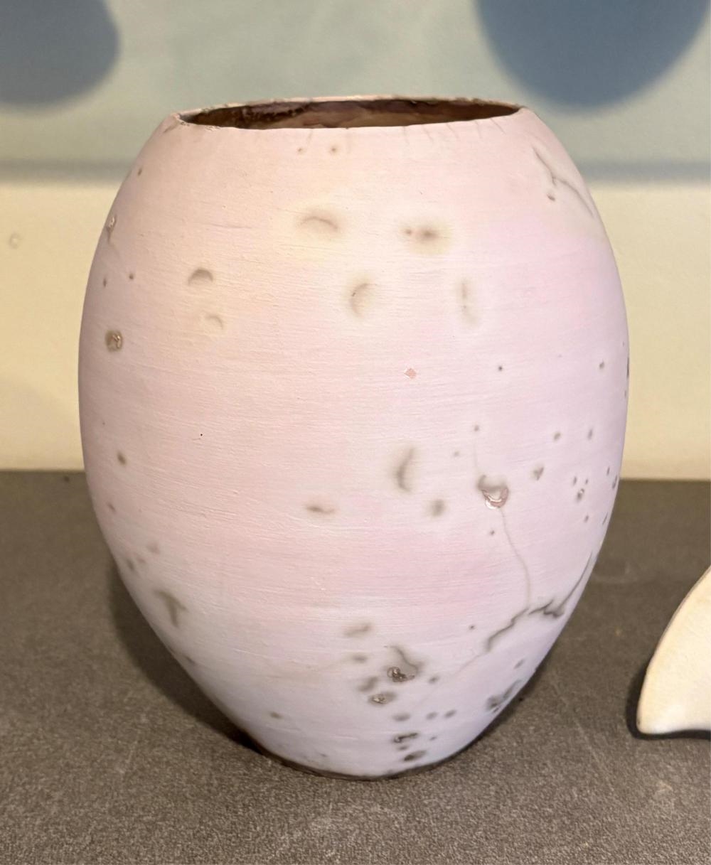 Artwork by Glenda Hoy, Vases (2, Made of Glaszed Ceramic