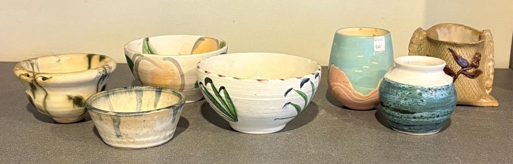 Artwork by Glenda Hoy, Bowls & Vases (7, Made of Glazed Ceramic