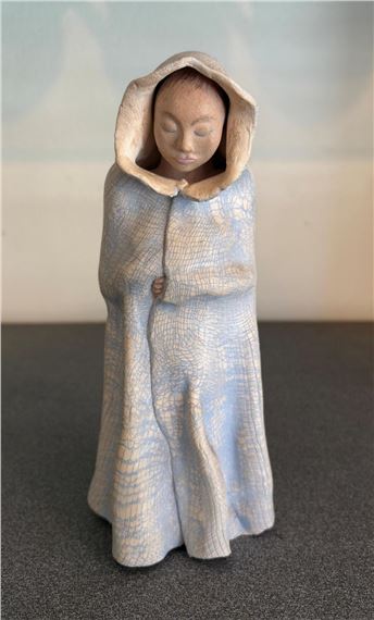 Girl in Cape by Glenda Hoy