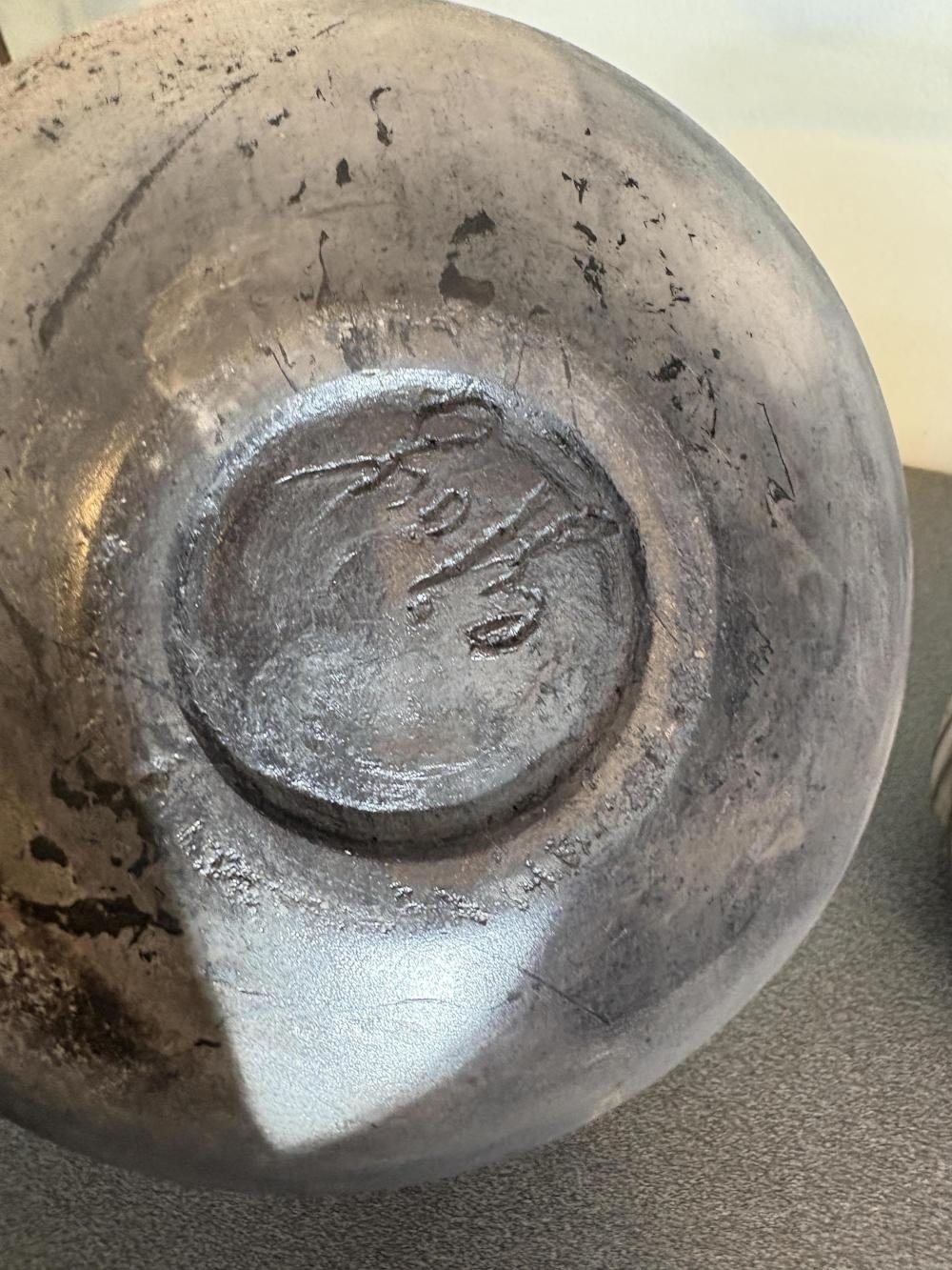 Artwork by Glenda Hoy, Bowl & Vase, Made of Glazed Ceramic