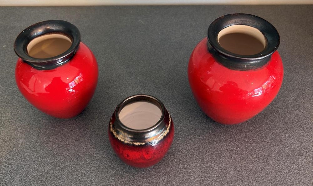 Artwork by Glenda Hoy, Vases, Made of Glazed Ceramic