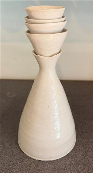 Saki/Vodka Set by Glenda Hoy