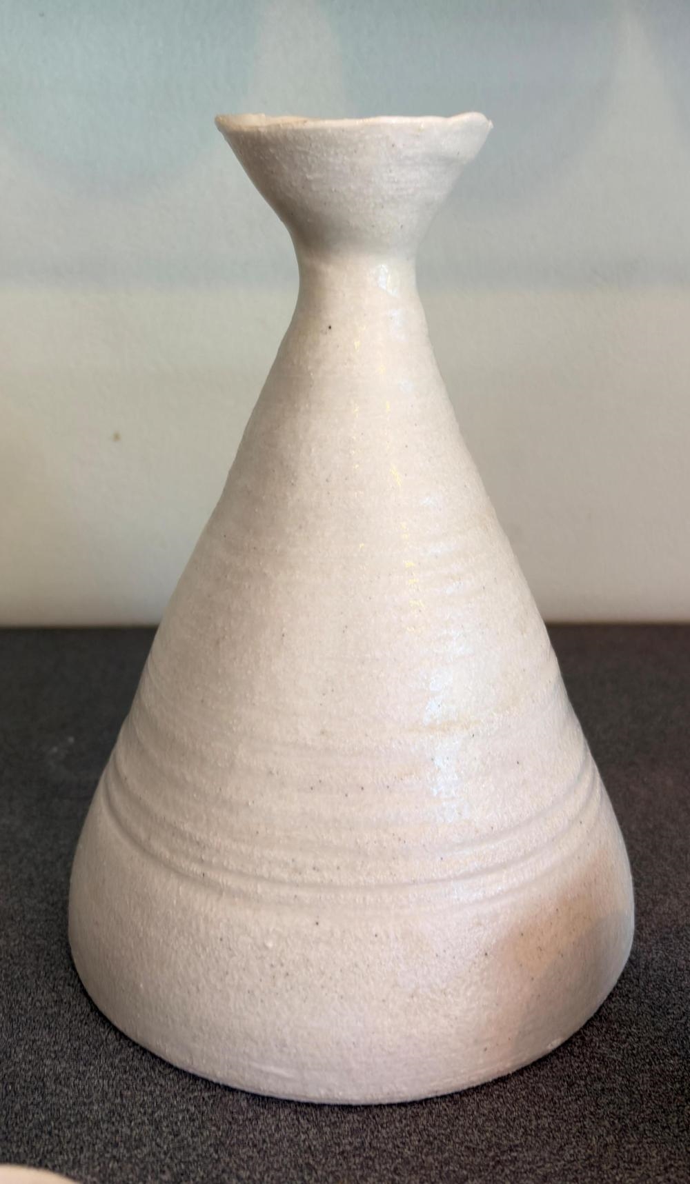 Artwork by Glenda Hoy, Saki/Vodka Set, Made of Glazed Ceramic