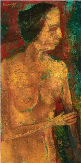 Untitled (Nude - Akbar Padamsee