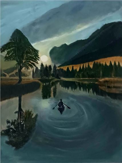 Calm of the Lake by Anna Stawarz (b.1976), 2025