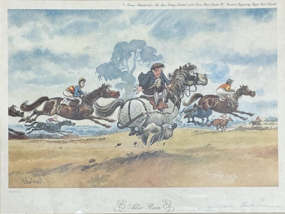 Norman Thelwell | Also Ran | MutualArt