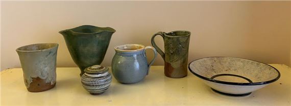 Mug, Bowl, Vase (6