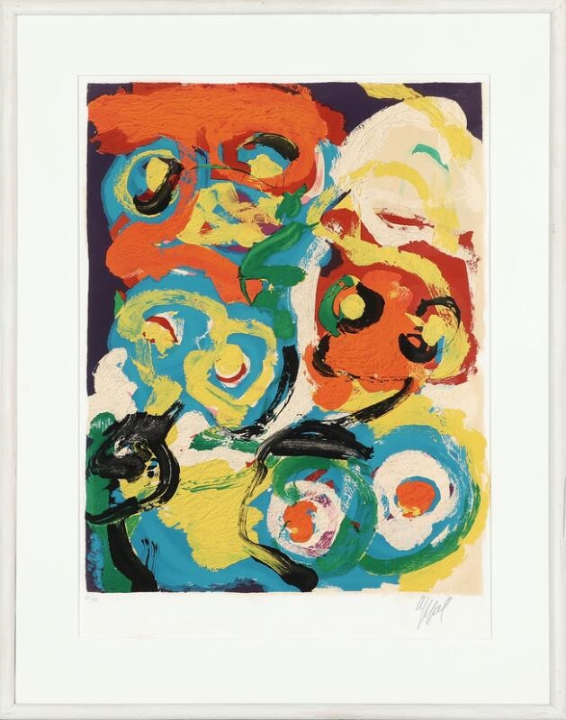 Karel Appel | Three compositions (1962) | MutualArt