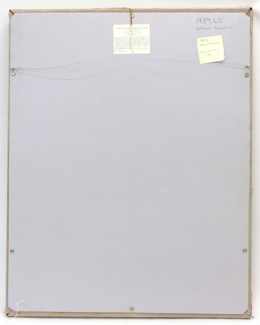 Artwork by Jonathan Bowditch, Portrait of a Gentleman, Made of Oil on canvas