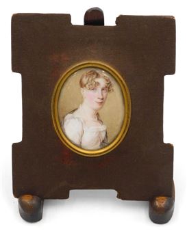Miniature Portrait of Jane Tallboys Fleming - William John Thomson