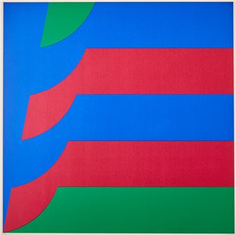 Farbfeldkomposition - Günter Dohr