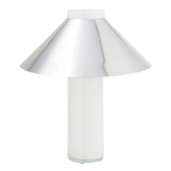 Cylindrical Table Lamp with Metal Shade - Paul Mayén