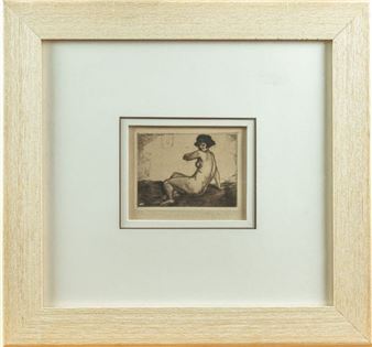 Nu de trois quart, Paris - Lajos Szántó‏