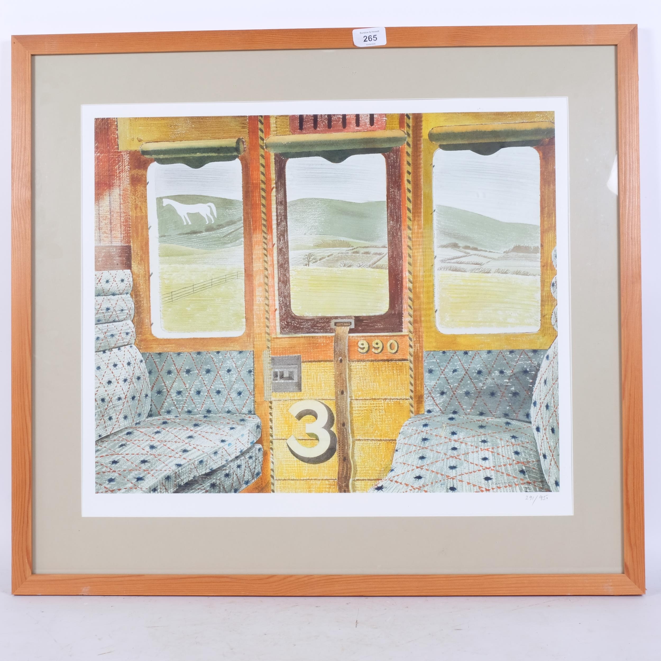 Eric Ravilious | Train Landscape | MutualArt