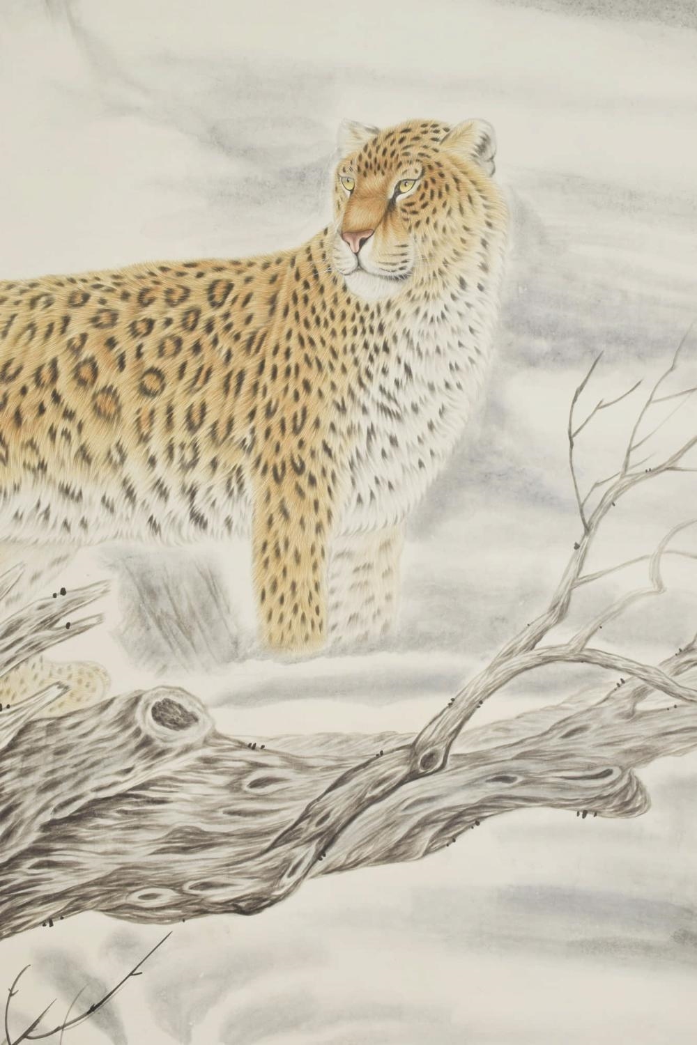 Artwork by Tang Jian, LEOPARD