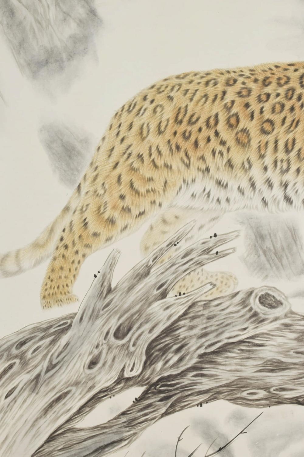 Artwork by Tang Jian, LEOPARD