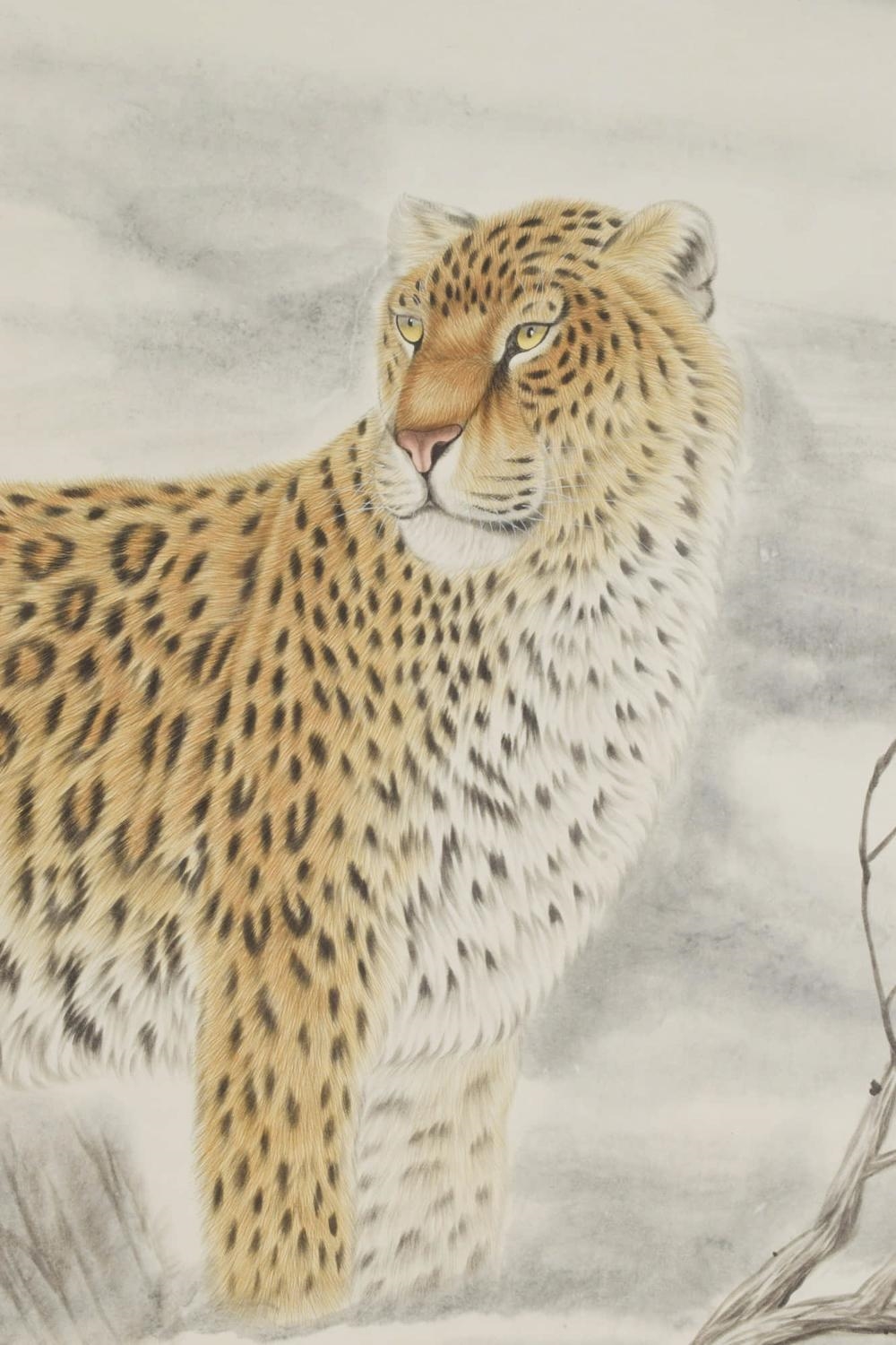 Artwork by Tang Jian, LEOPARD