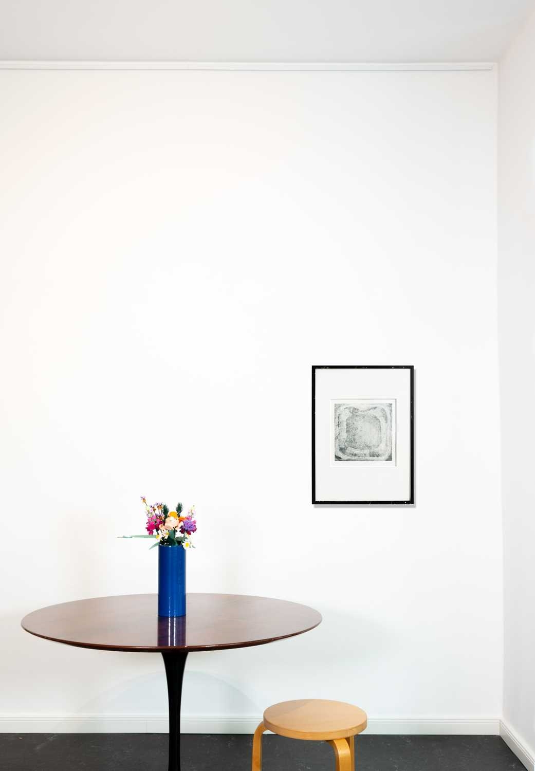 Artwork by Gotthard Graubner, Ohne Titel (Kissen, Made of Aquatinta-Radierung Auf Velin