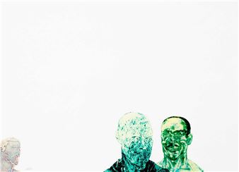 Three Men - Leon Golub