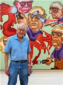 Genre-Defying American Painter Peter Saul Joins Gladstone Gallery
