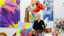 ‘AI Is Not Intelligent’: Samia Halaby Says Machines Can Aid Art but Not Create It