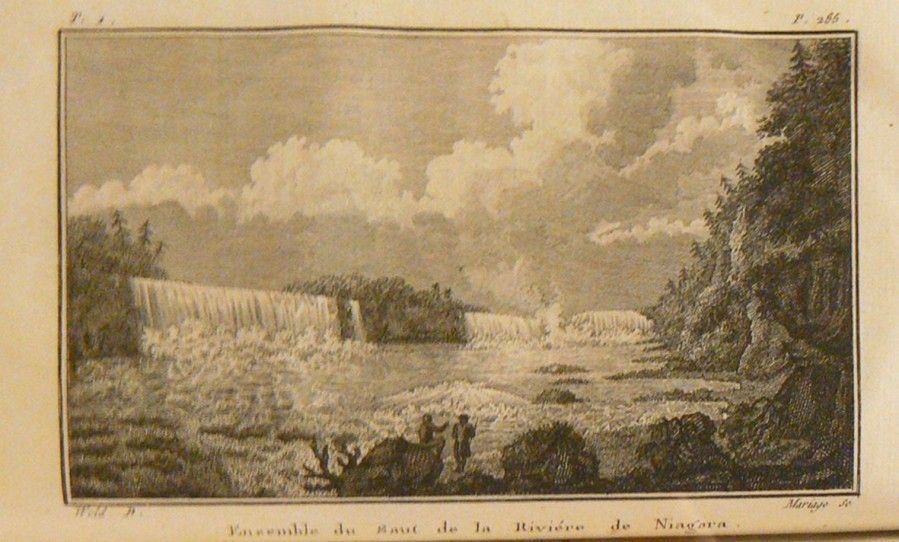 Artwork by Isaac Weld, Voyage au Canada, dans les années 1795, 1796 et 1797
