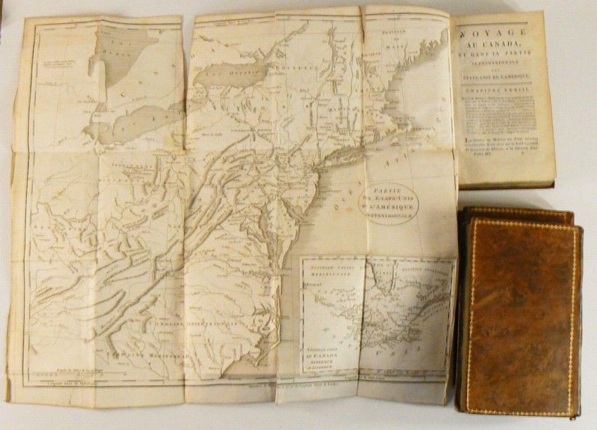 Artwork by Isaac Weld, Voyage au Canada, dans les années 1795, 1796 et 1797