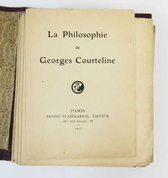 Artwork by Georges Courteline, La Philosophie de Georges Courteline