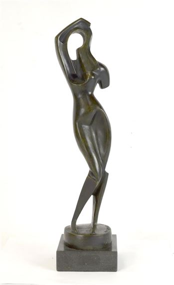 Nude Lady by Alexander Archipenko, 1915
