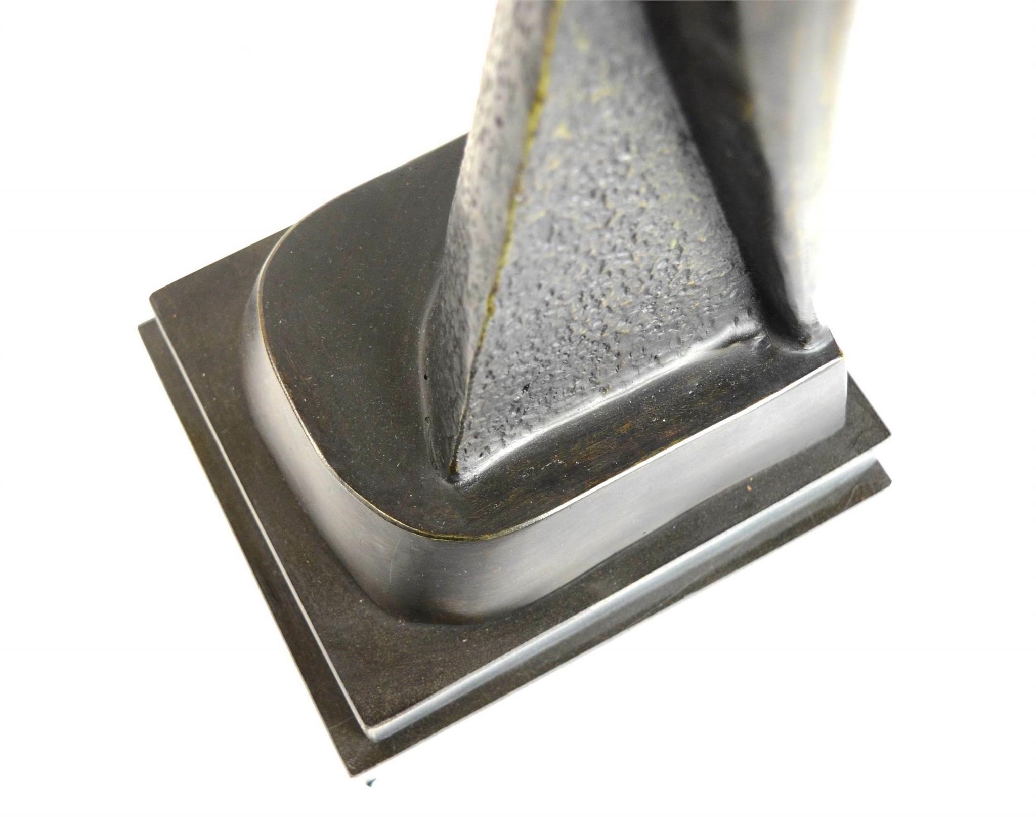 Artwork by Alexander Archipenko, Archipenko Bronze Sculpture of Lady, Made of bronze