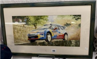 Rally - Mexico shake down Citroen DS3 - Ken Rush