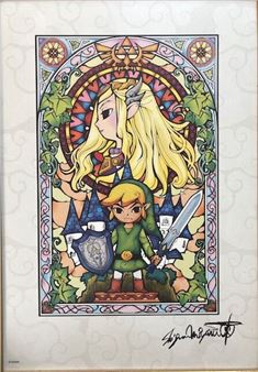Zelda and the princess "The winwacker - Shigeru Miyamoto