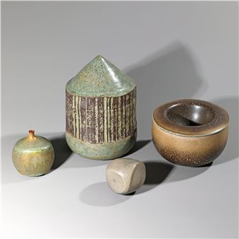 Four ceramics - Rolf Overberg