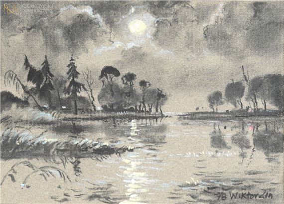 Wiktor Zin | Noc pełni księżyca (1978 (1978) | MutualArt