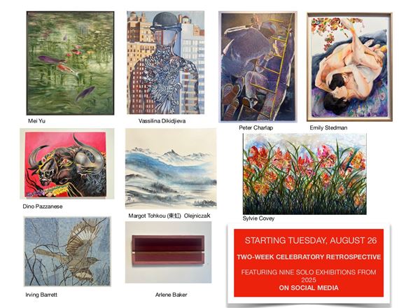 Celebratory Retrospective: 9 Artists - Noho M55 Art