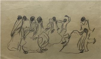 Pedro Figari-The Magic Line - Castells