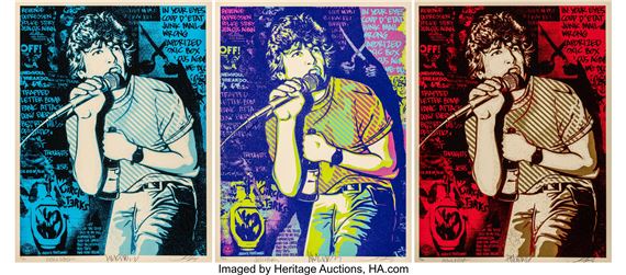 Keith Morris (triptych)