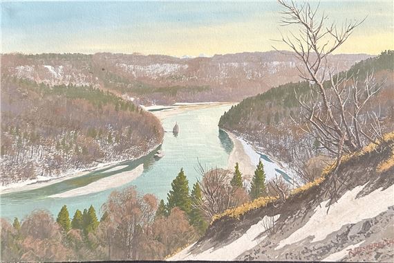 Winterliche Partie - Rudolf Reschreiter