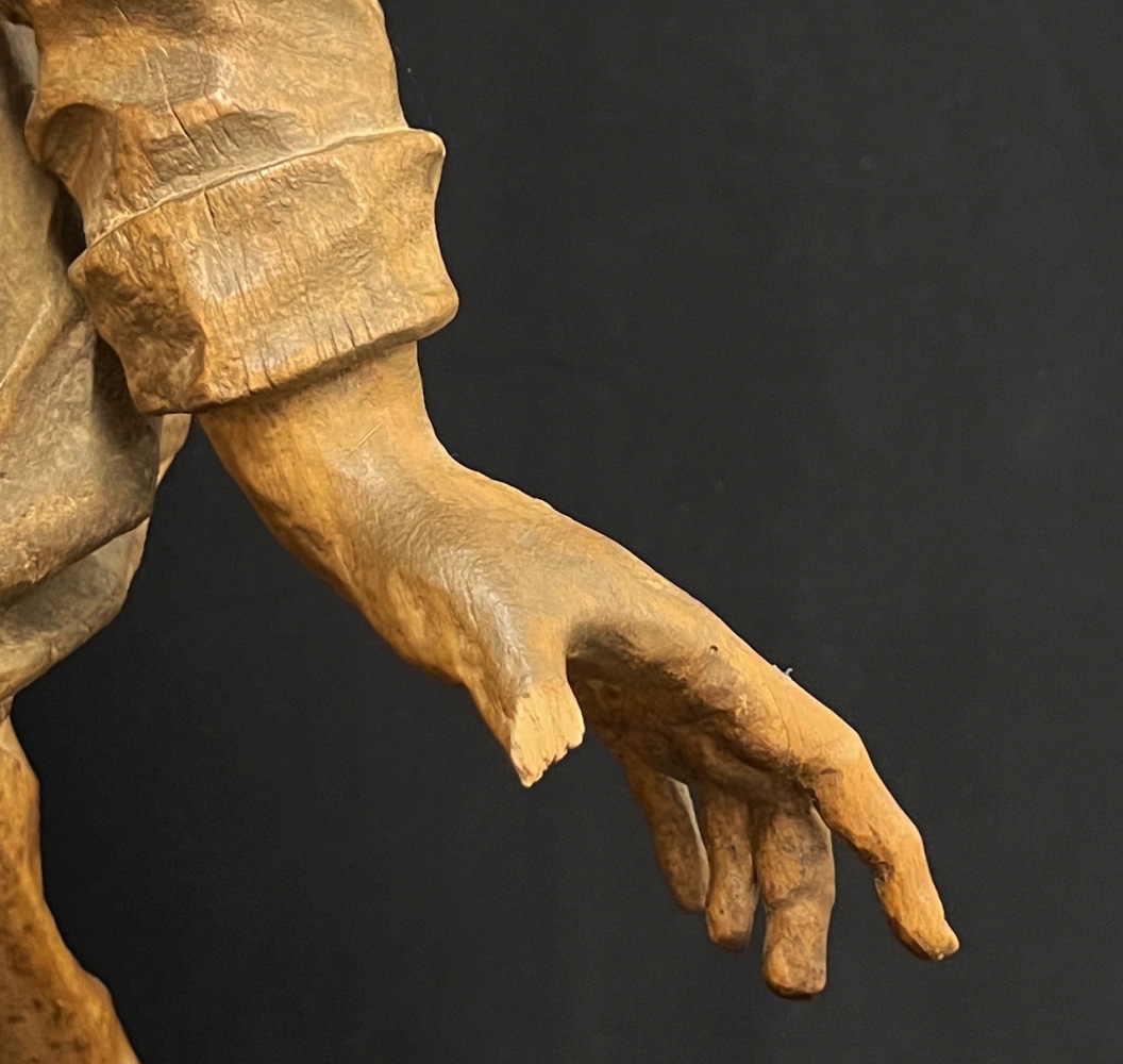 Artwork by Evangelist Johannes, Holzskulptur, Made of Wood