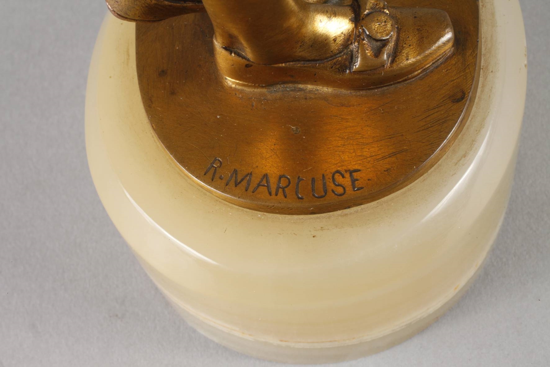 Rudolf Marcuse | Chryselephantin Edelmann (1900) | MutualArt