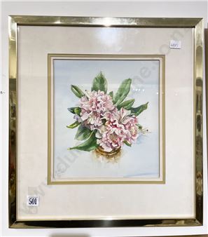 Floral Still-Life Watercolour - Herril Barden